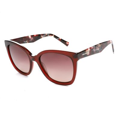 Óculos de Sol Feminino Chilli Beans Quadrado Polarizado Degradê Marrom